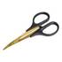 Curved Scissors HSS Titan plated