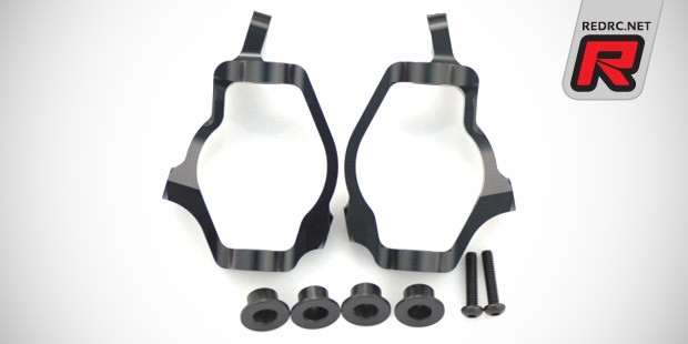 Front C-Hub with 4° caster, Left # AL7075 (1 pc.)